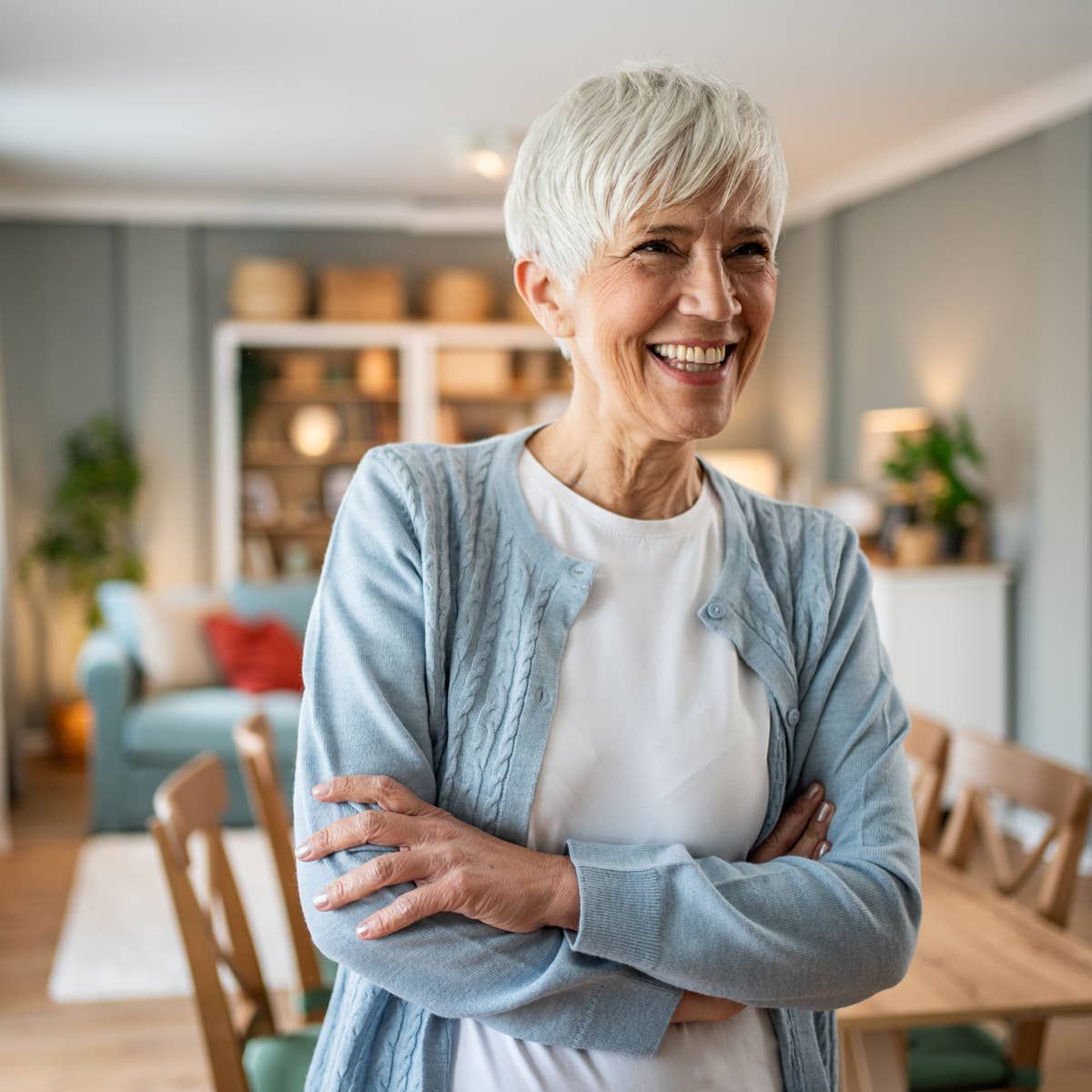 Lifted Grey Pixie with Textured Fringe — Winter Haircuts for Women Over 70
