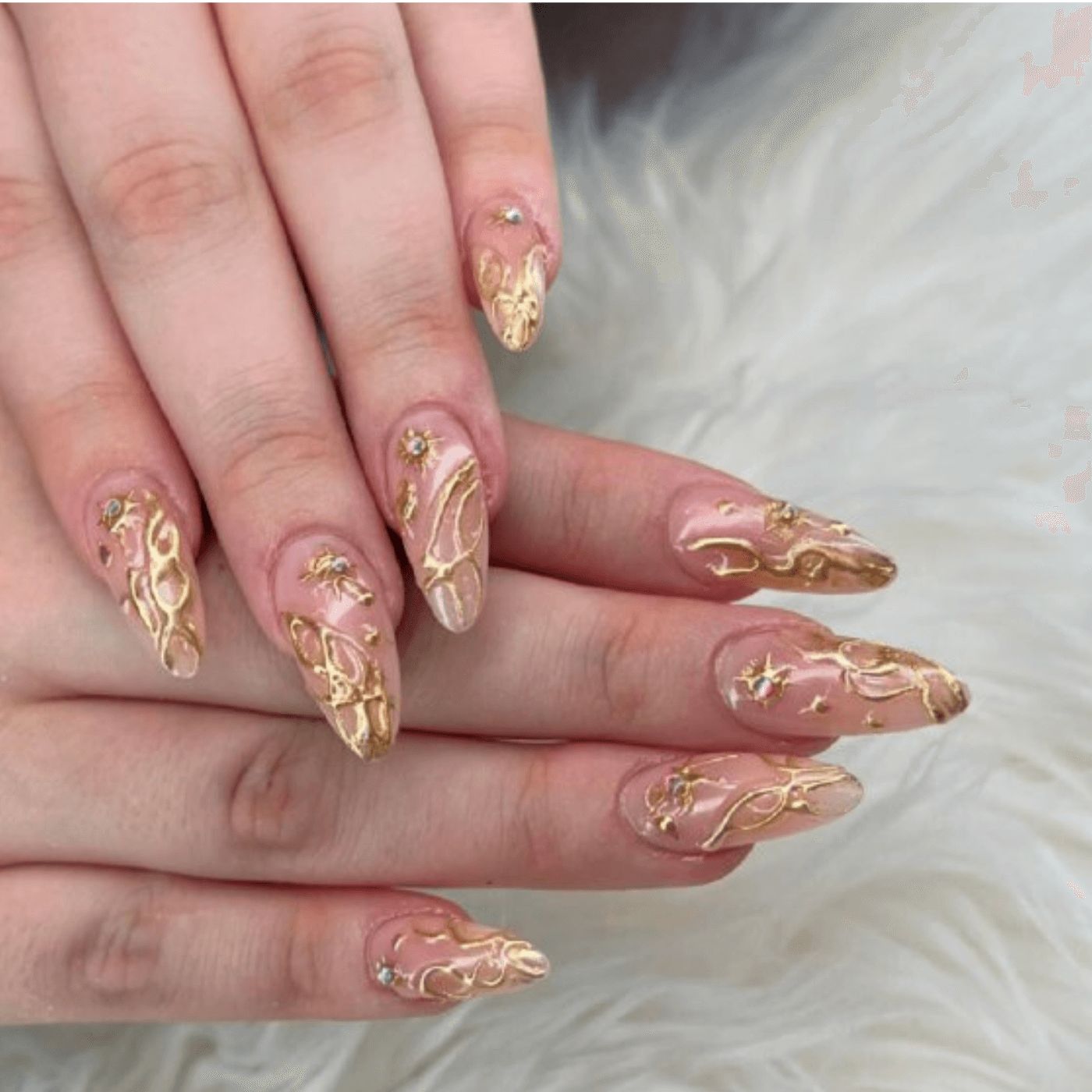 Winter Festive Visual Idea Winter Festive Visual Idea — Classy Winter Nails