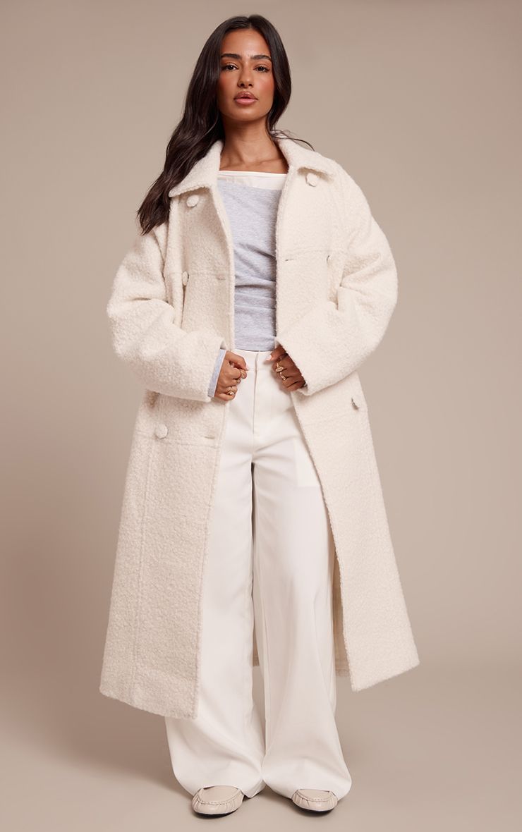 Smart Casual Outfit Idea — Teddy Coat Outfits