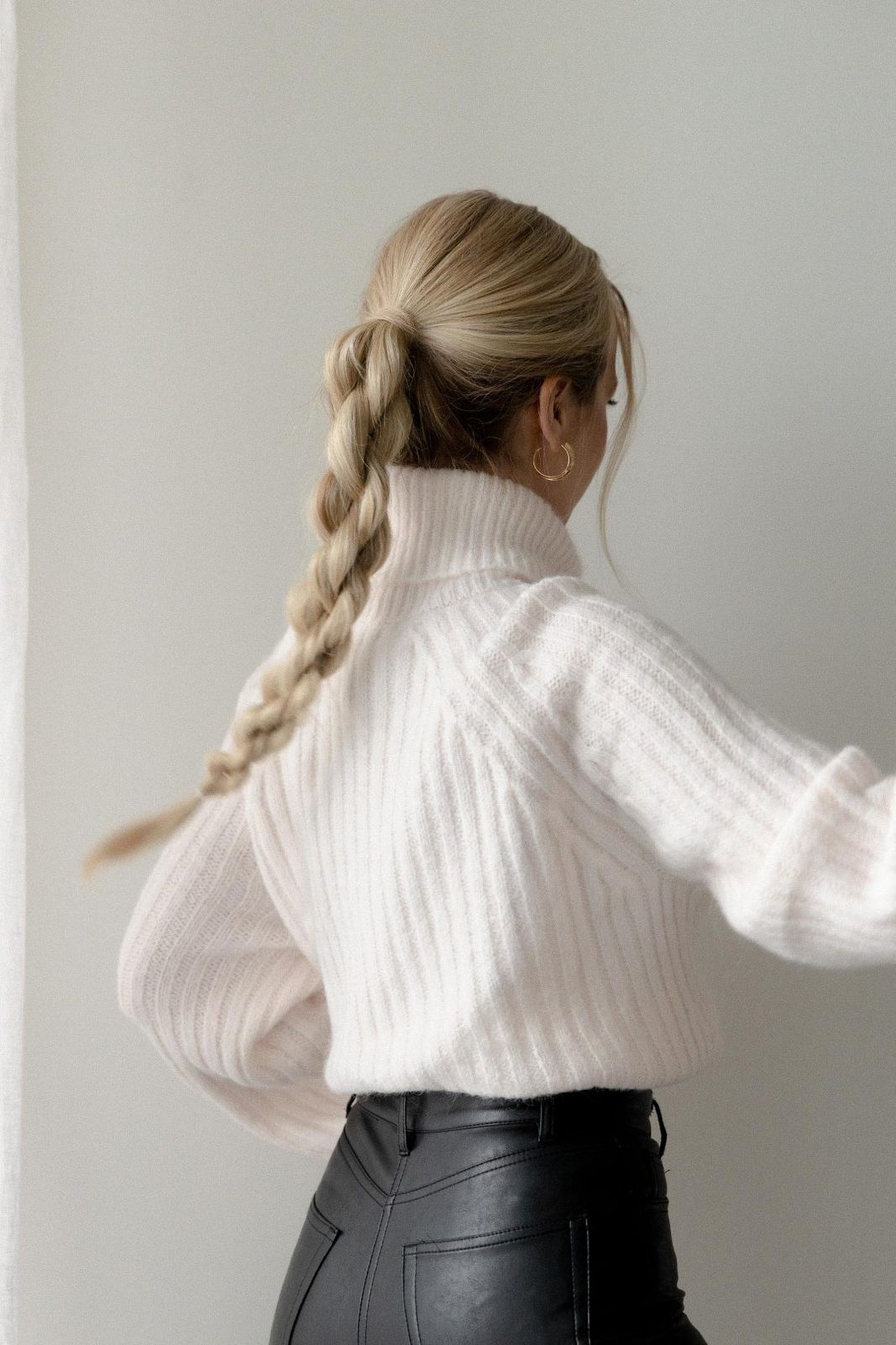 Sophisticated Blonde Twisted Chignon — Winter Party Hairstyles