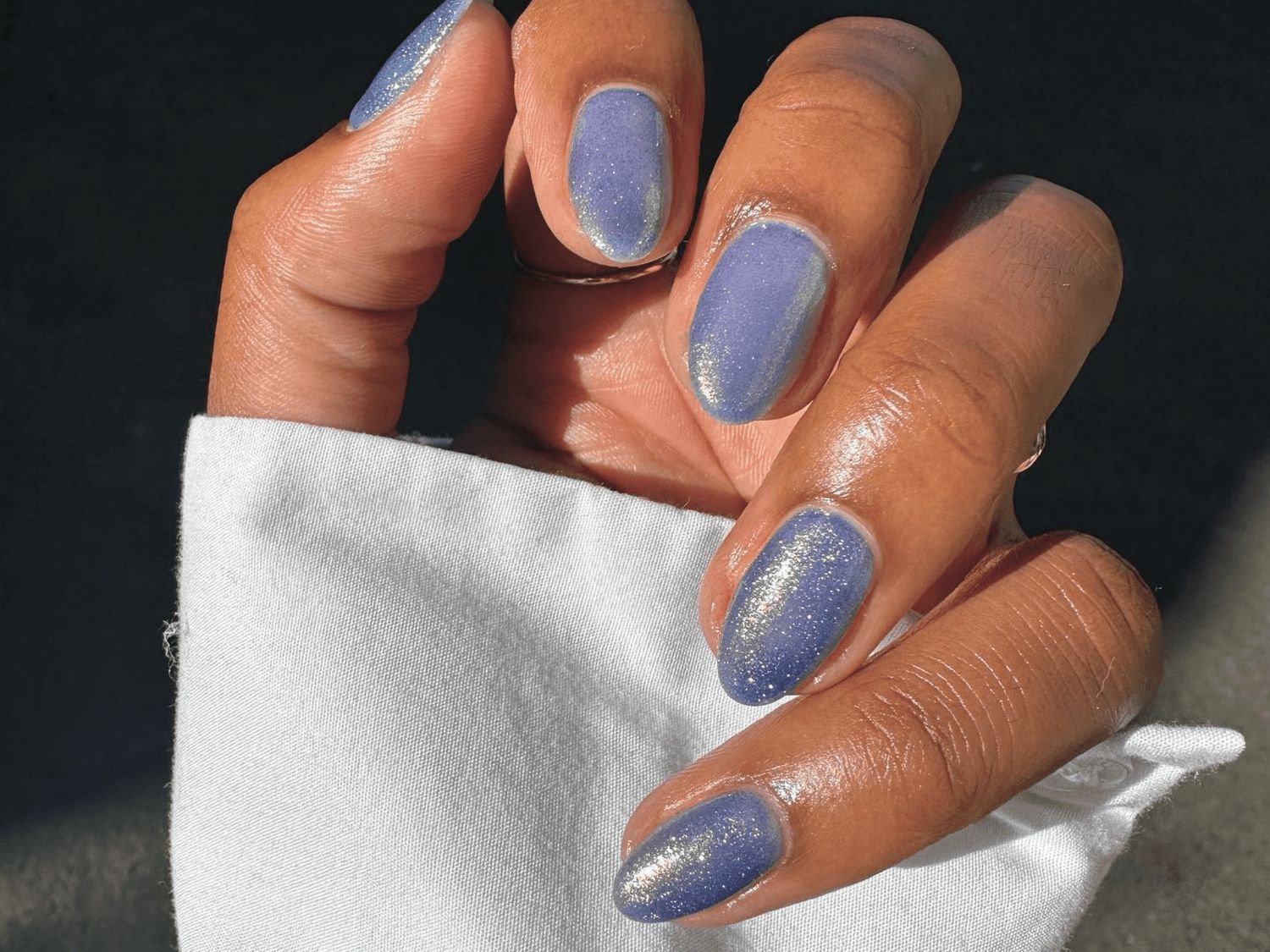 The Single Detail A Reader Notices First Visual Idea The Single Detail A Reader Notices First Visual Idea — Winter Squoval Nails