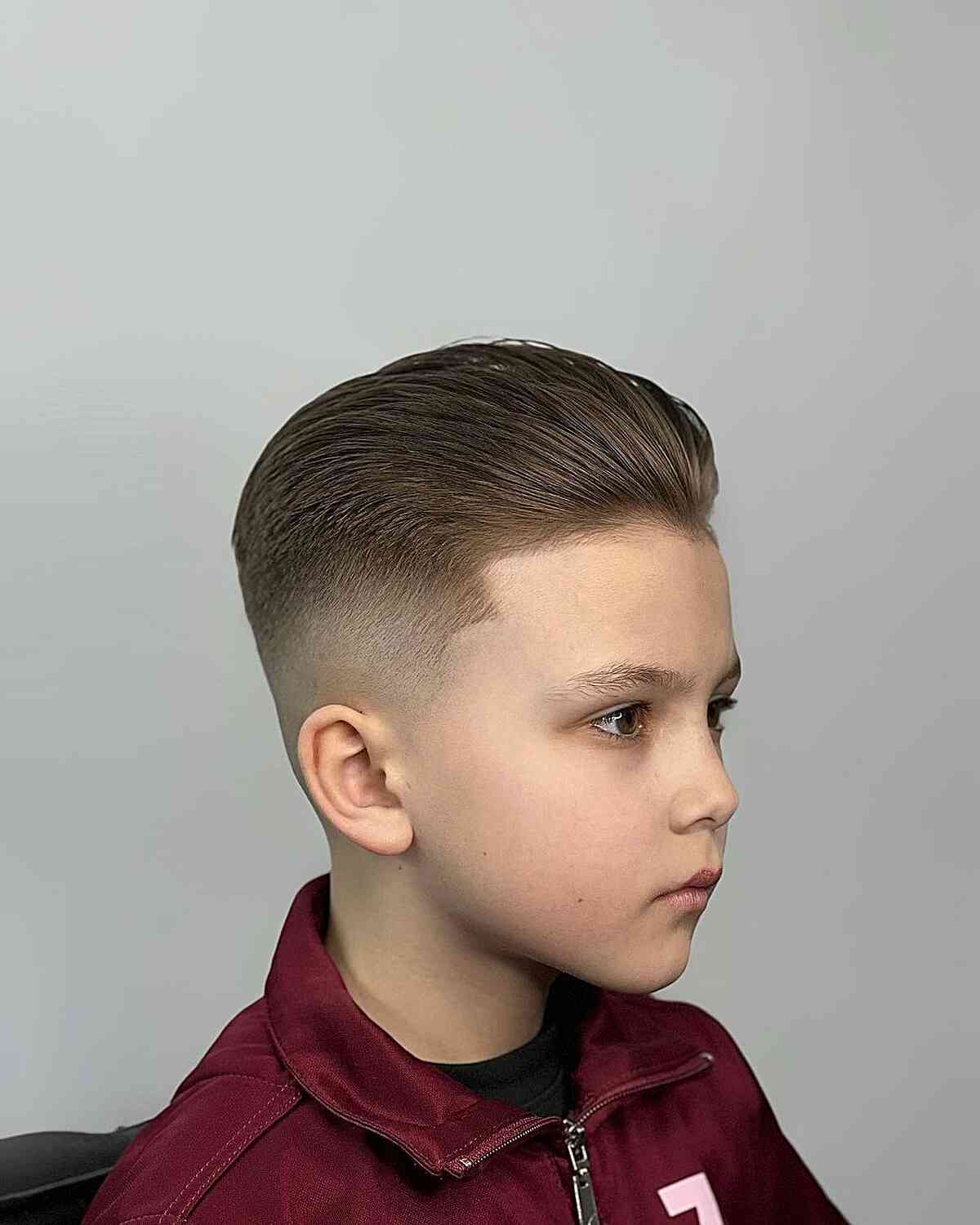 Classic Comb Over With Smooth Fade Classic Comb Over With Smooth Fade — Winter Haircuts for Boys