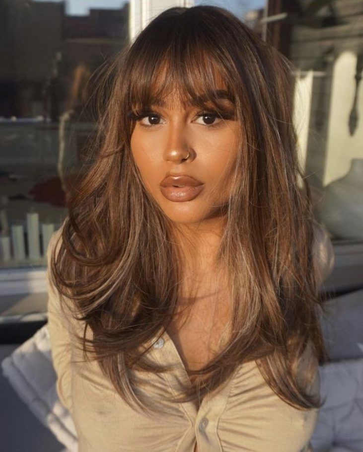 Layers Visual Idea Layers Visual Idea — Cinnamon Brown Hair