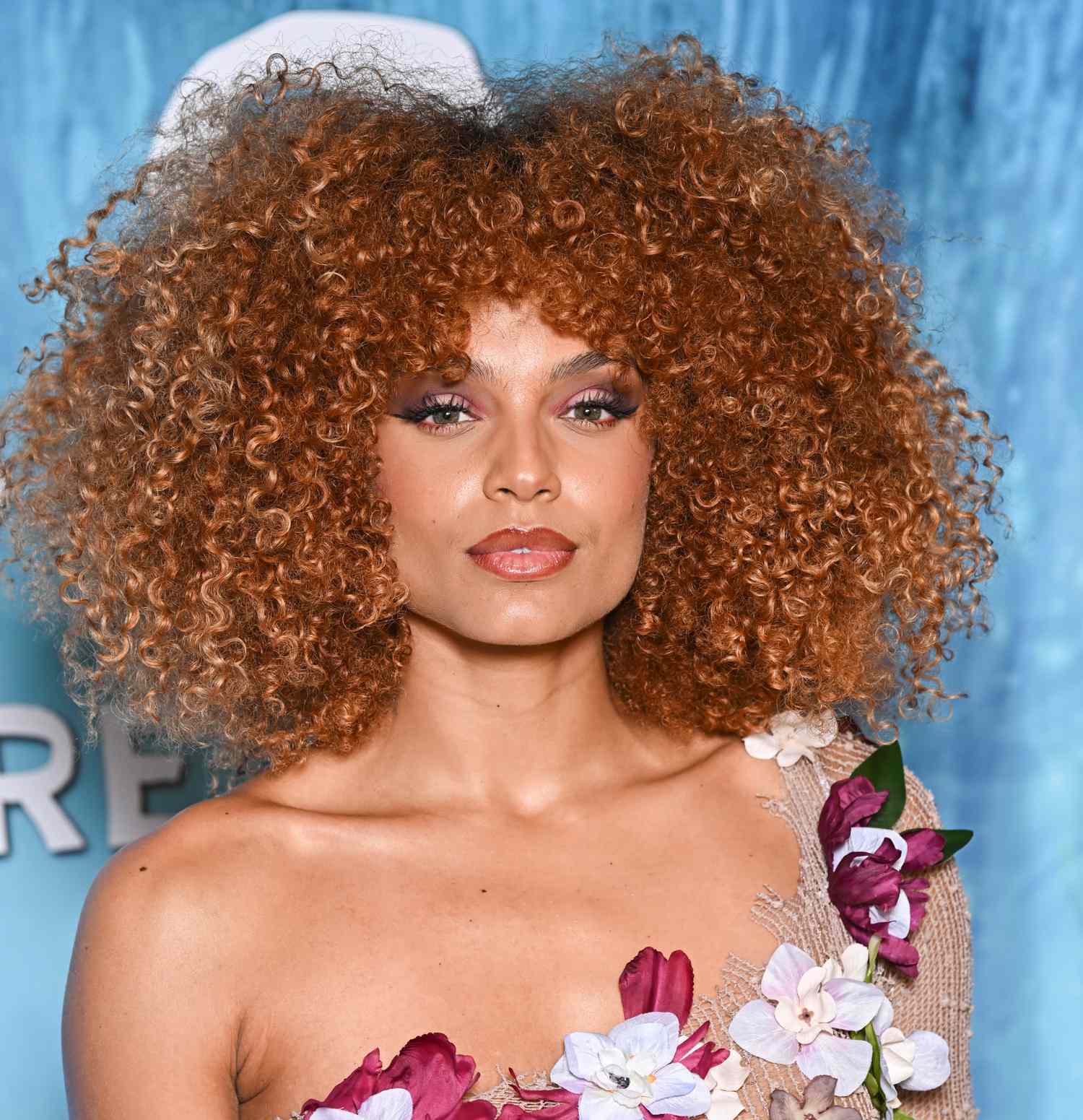 Soft Strawberry Blonde Curls — Winter Hair Colors for Black Women