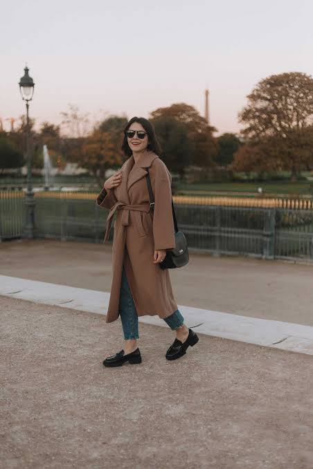 Brown Coat Outfits