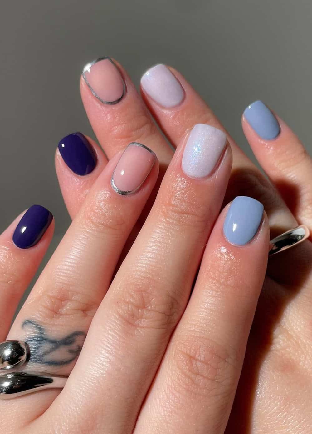 Visual Idea — Winter Nail Colors for Pale Skin