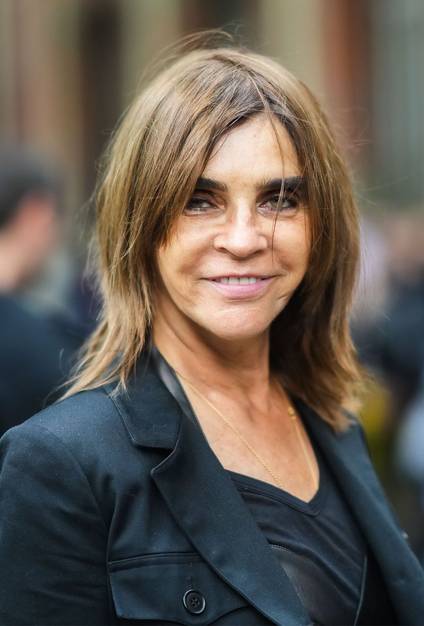 Polished Grey Lob With Curled Ends — Winter Hairstyles for Women Over 60