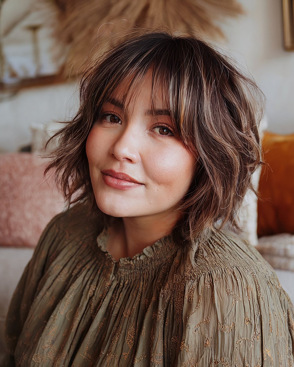 Visual Idea Visual Idea — Winter Haircuts for Round Faces