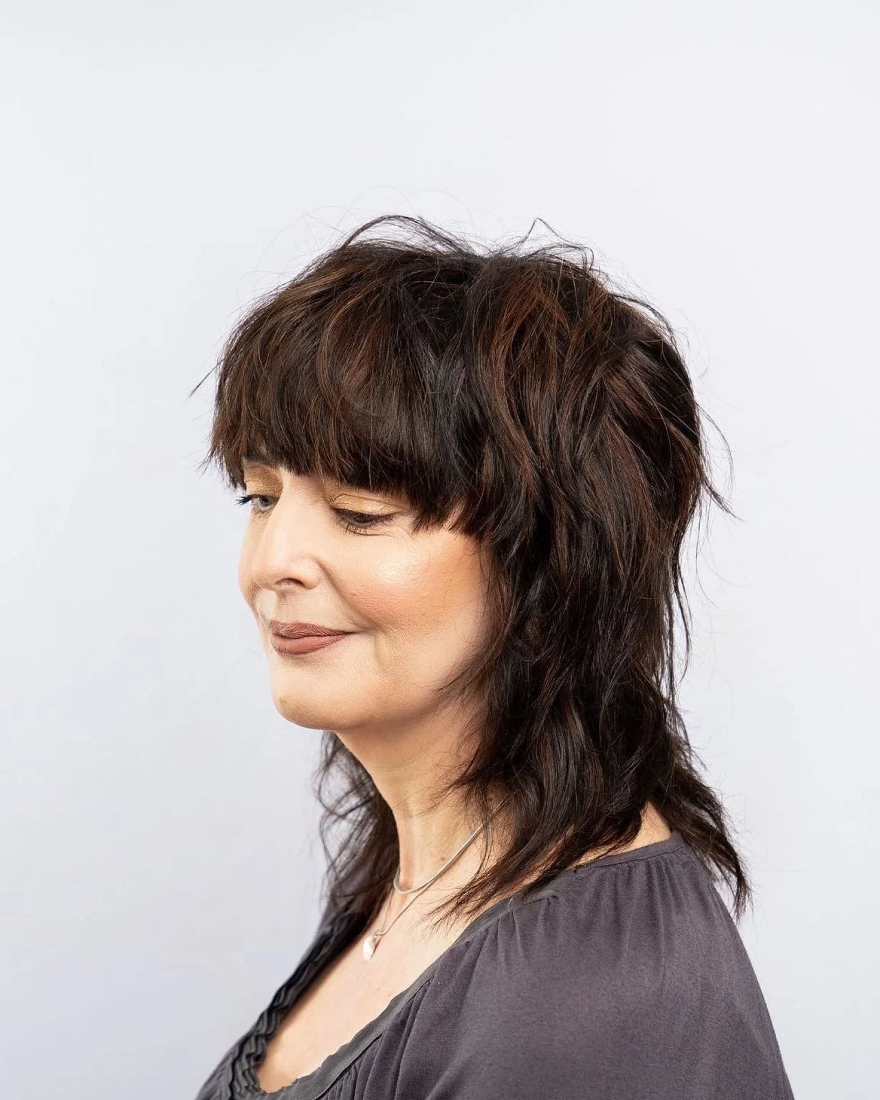 Shag Visual Idea — Winter Haircuts for Women Over 40