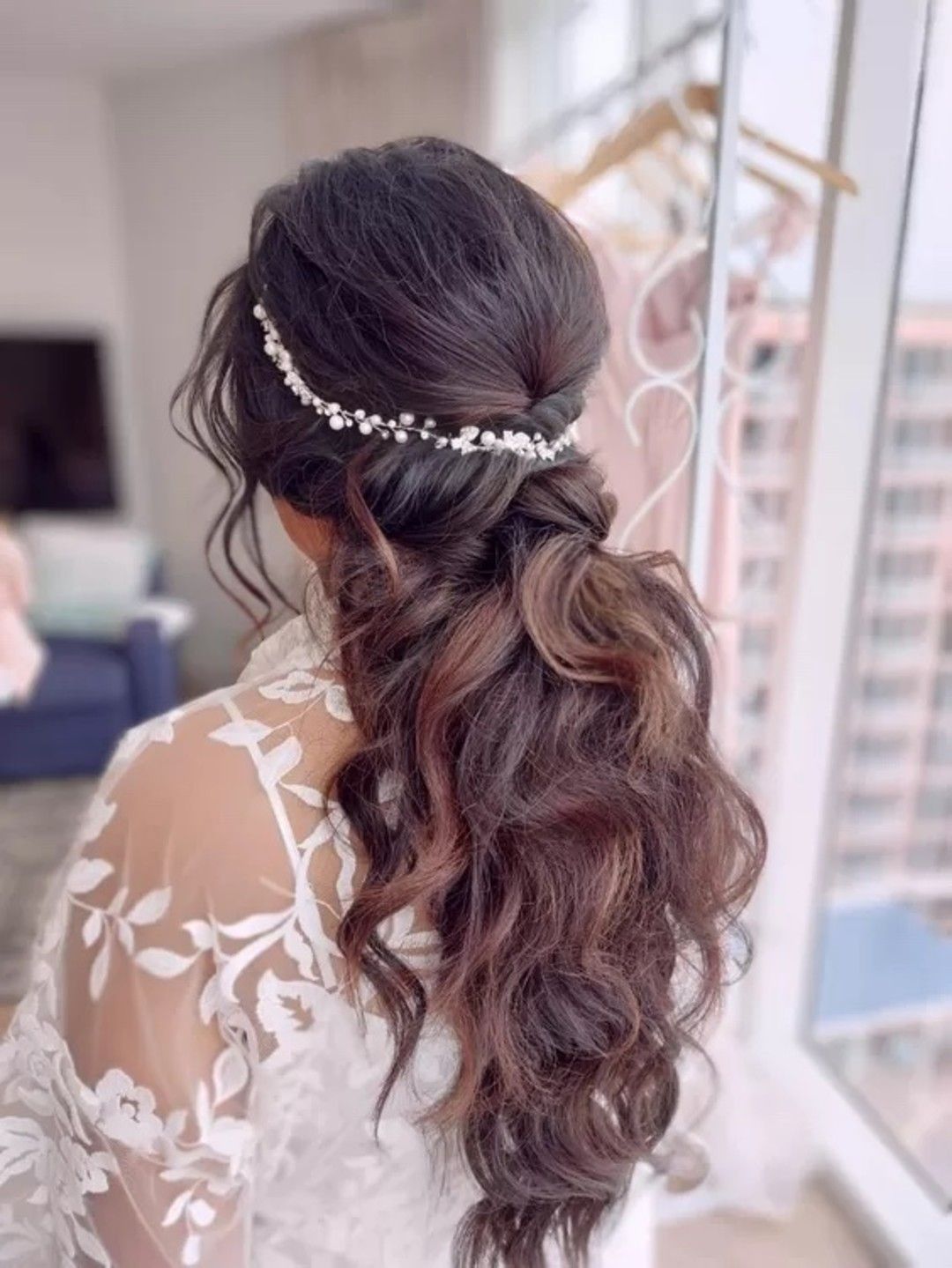 Layers Visual Idea Layers Visual Idea — Winter Half Up Half Down Hairstyles
