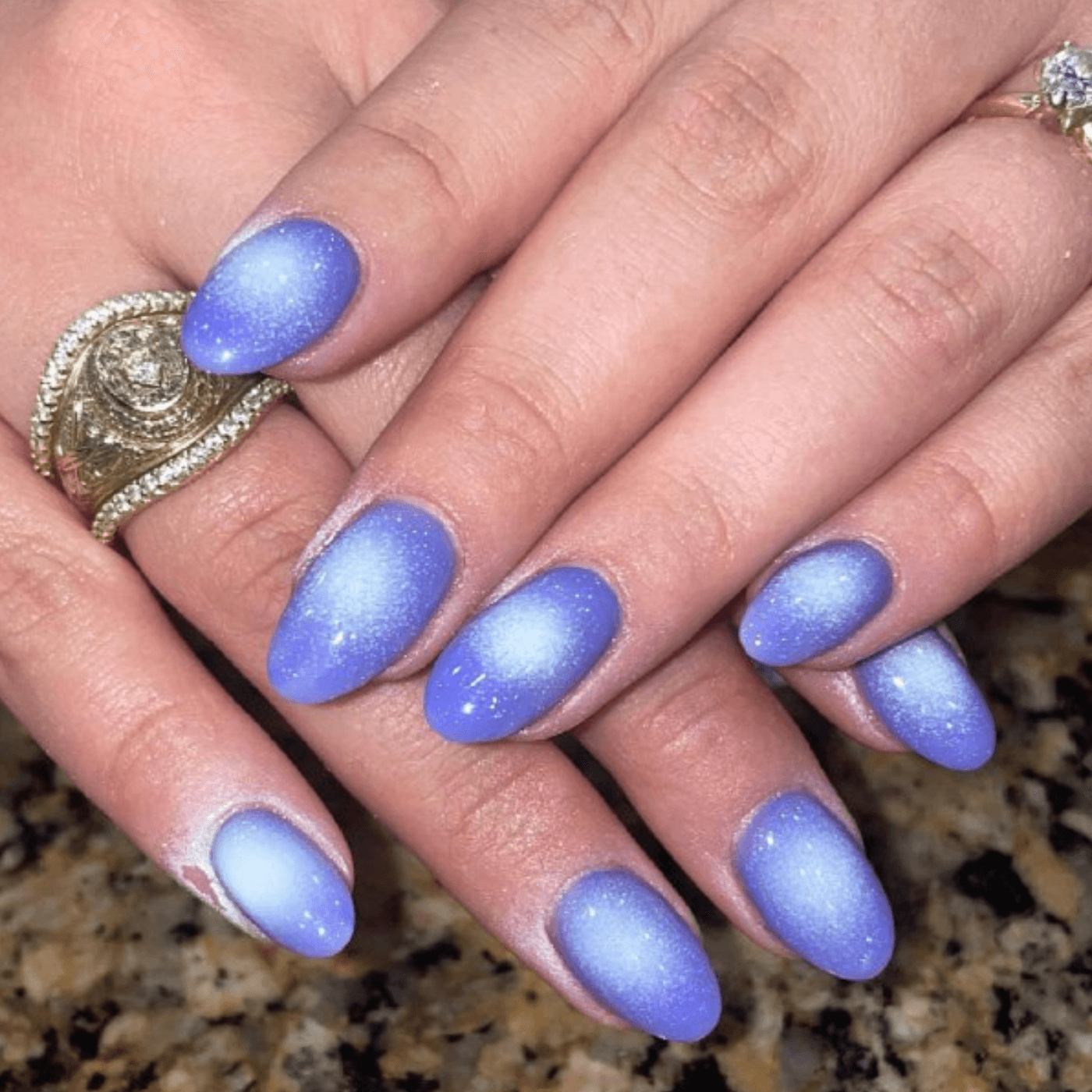 Shimmer Glitter Visual Idea Shimmer Glitter Visual Idea — Winter Acrylic Nail Colors