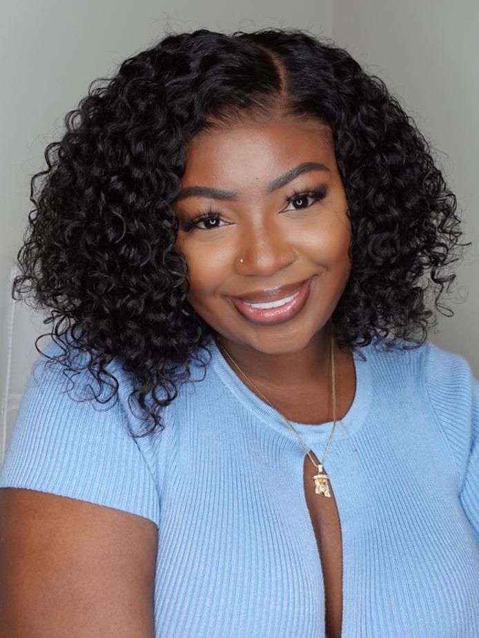 Shoulder Length Curly Bob — Winter Haircuts for Black Women