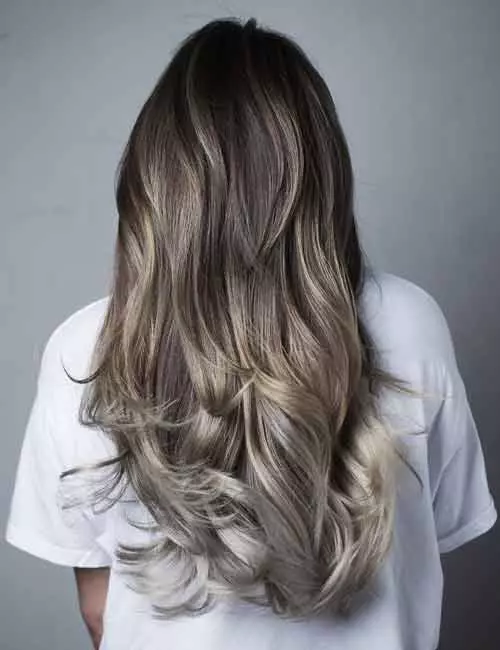 Ash Blonde Balayage With Cool Tones — Ash Brown Hair