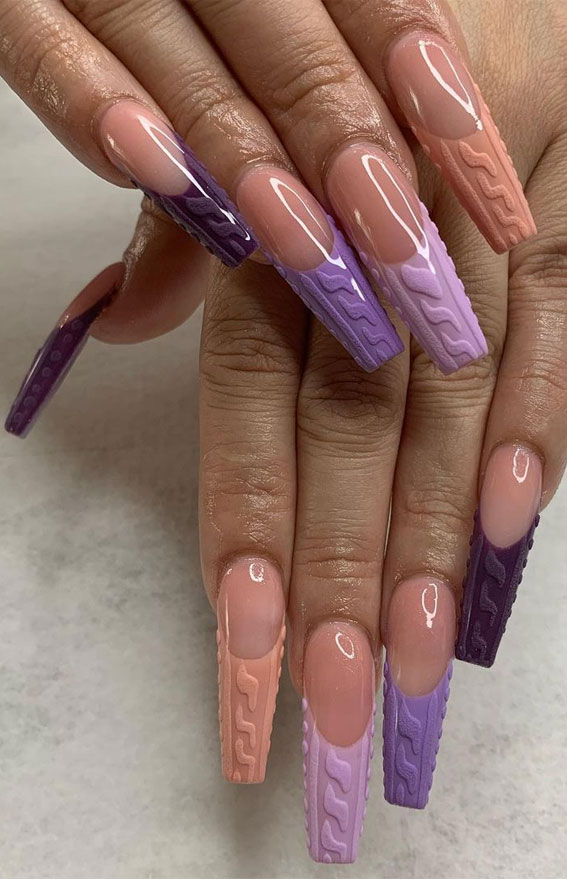 Visual Idea Visual Idea — Winter Coffin Nails