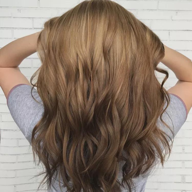 Medium Blonde To Light Brown Ombré — Blonde to Brunette Hair