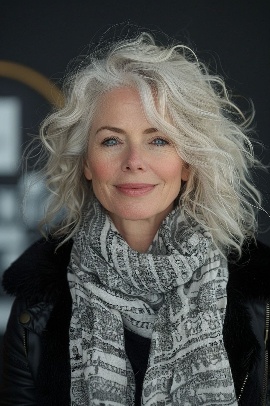 Visual Idea — Winter Haircuts for Women Over 50