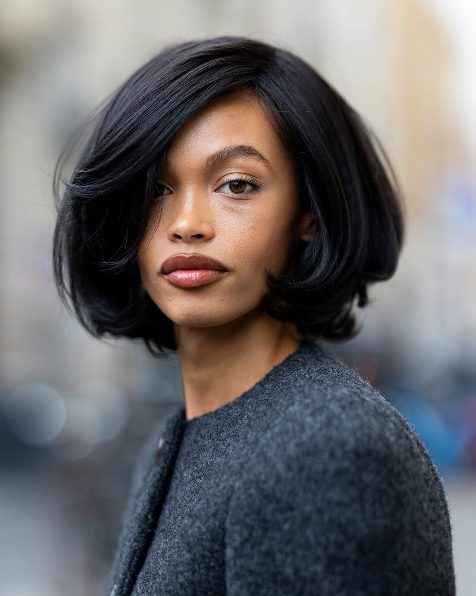 Chin Length Visual Idea Chin Length Visual Idea — Winter Hairstyles for Thick Hair