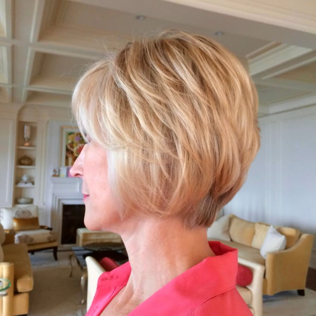Ash Blonde Visual Idea Ash Blonde Visual Idea — Winter Hairstyles for Women Over 40