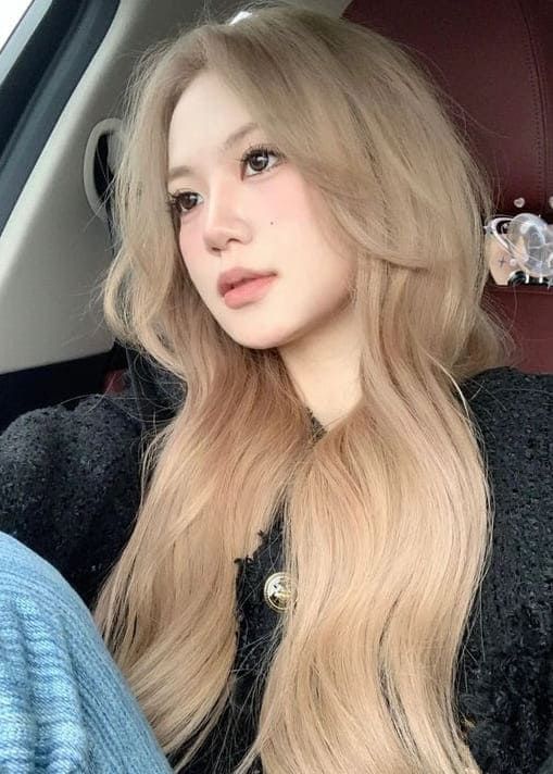 Front View Ash Blonde Mid-Back Layers With Face-Framing — Winter Haircuts for Girls