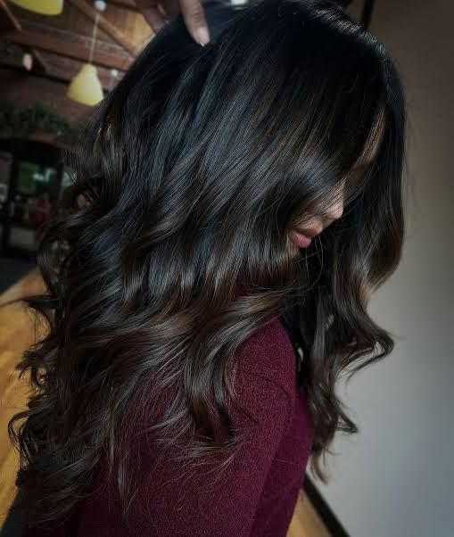 Deep Espresso Brown With Dark Chocolate Deep Espresso Brown With Dark Chocolate — Espresso Brown Hair