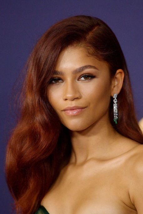 Deep Auburn With Red Undertones — Winter Hair Colors for Olive Skin