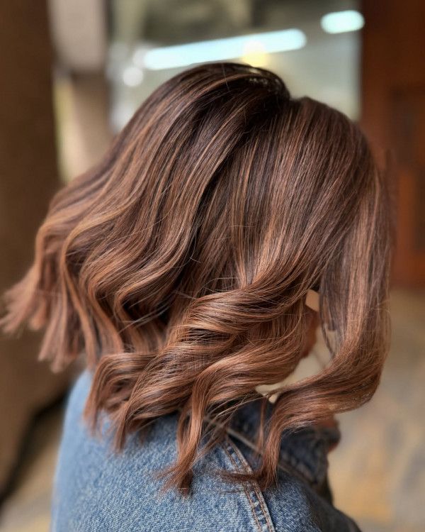 Chin Visual Idea Chin Visual Idea — Chestnut Brown Hair