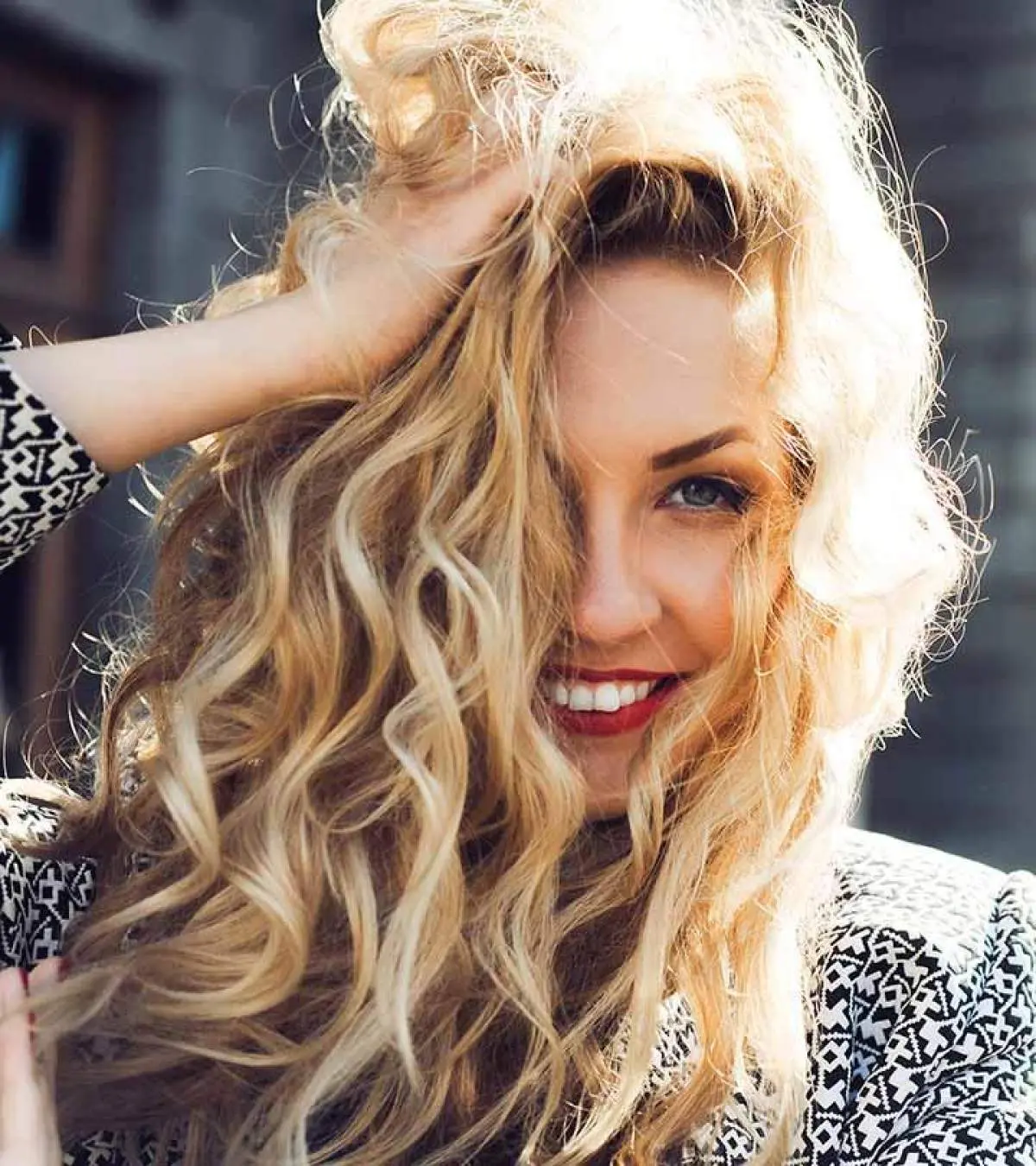 Bright Blonde With Golden Undertones Visual Idea — Winter Hair Colors for Pale Skin