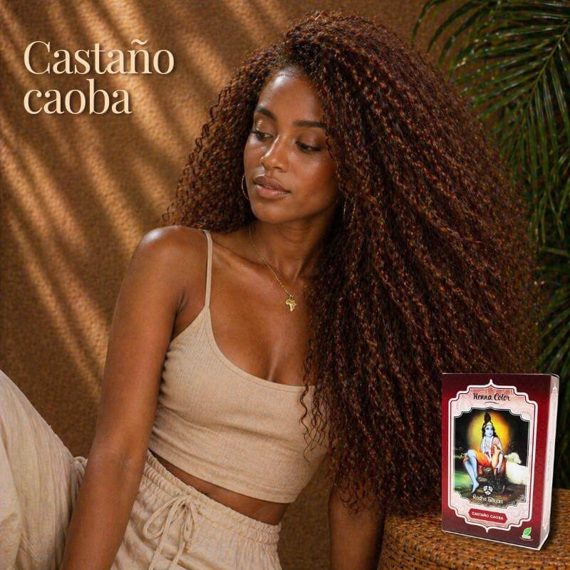 Mahogany Brown Curls With Red Undertones Mahogany Brown Curls With Red Undertones — Mahogany Hair Color