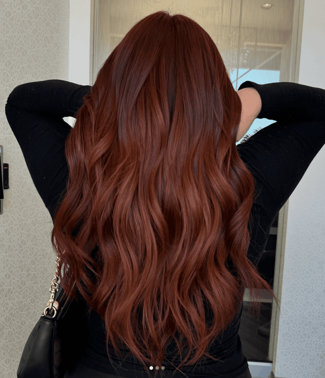Deep Auburn with Red Undertones — Winter Auburn Hair Color