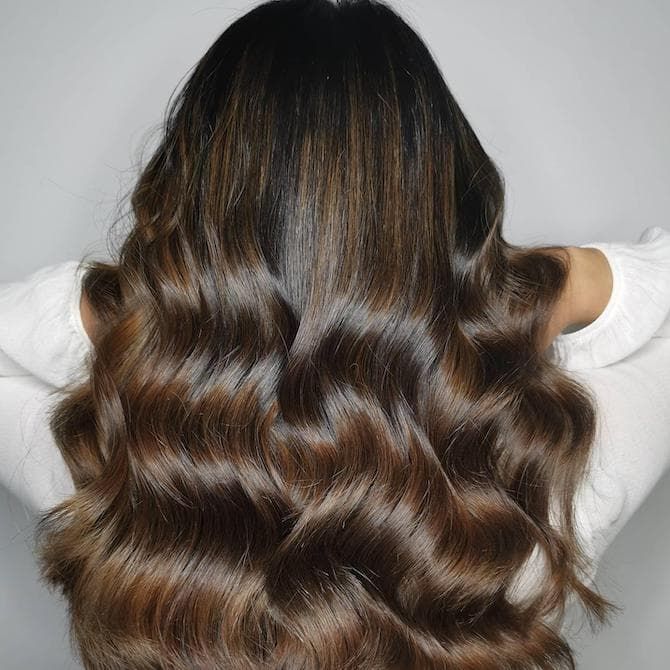 Back View Visual Idea — Low Maintenance Winter Hair Colors