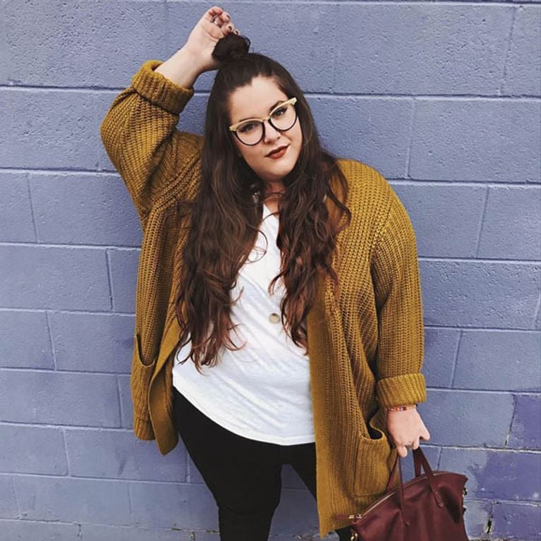 Half-Up Top Knot With Long Wavy Hair Half-Up Top Knot With Long Wavy Hair — Winter Hairstyles for Plus Size Women
