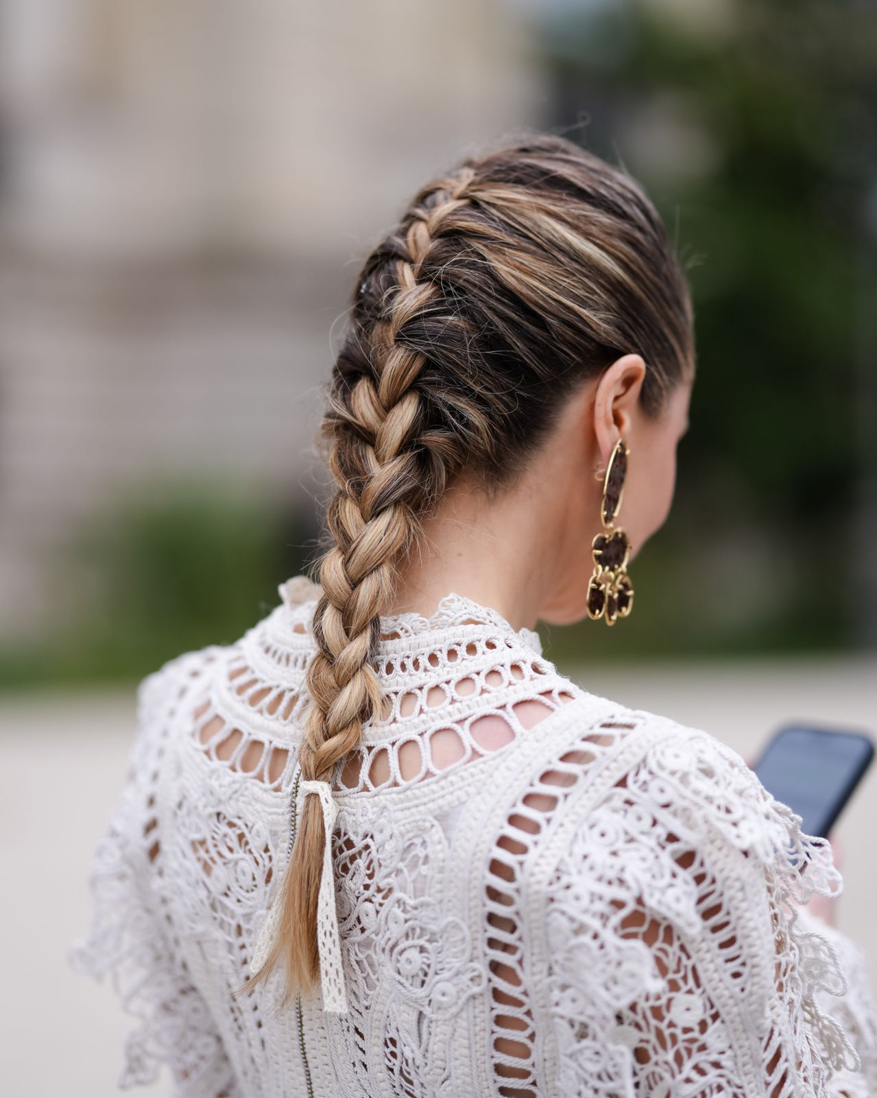 Classic Dark Blonde French Braid Classic Dark Blonde French Braid — Winter Braided Hairstyles