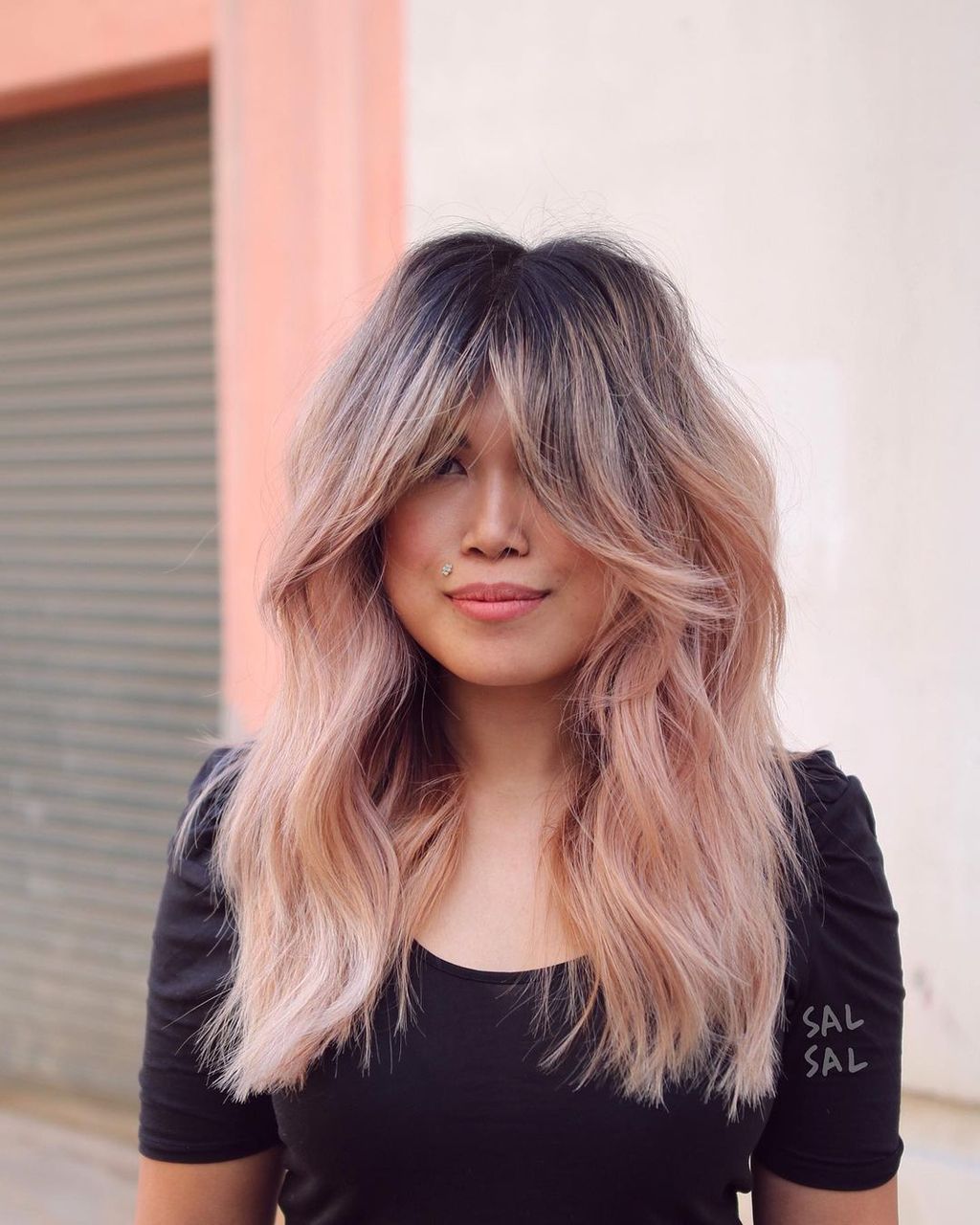 Voluminous Waves With Curtain Bangs — Long Winter Haircuts