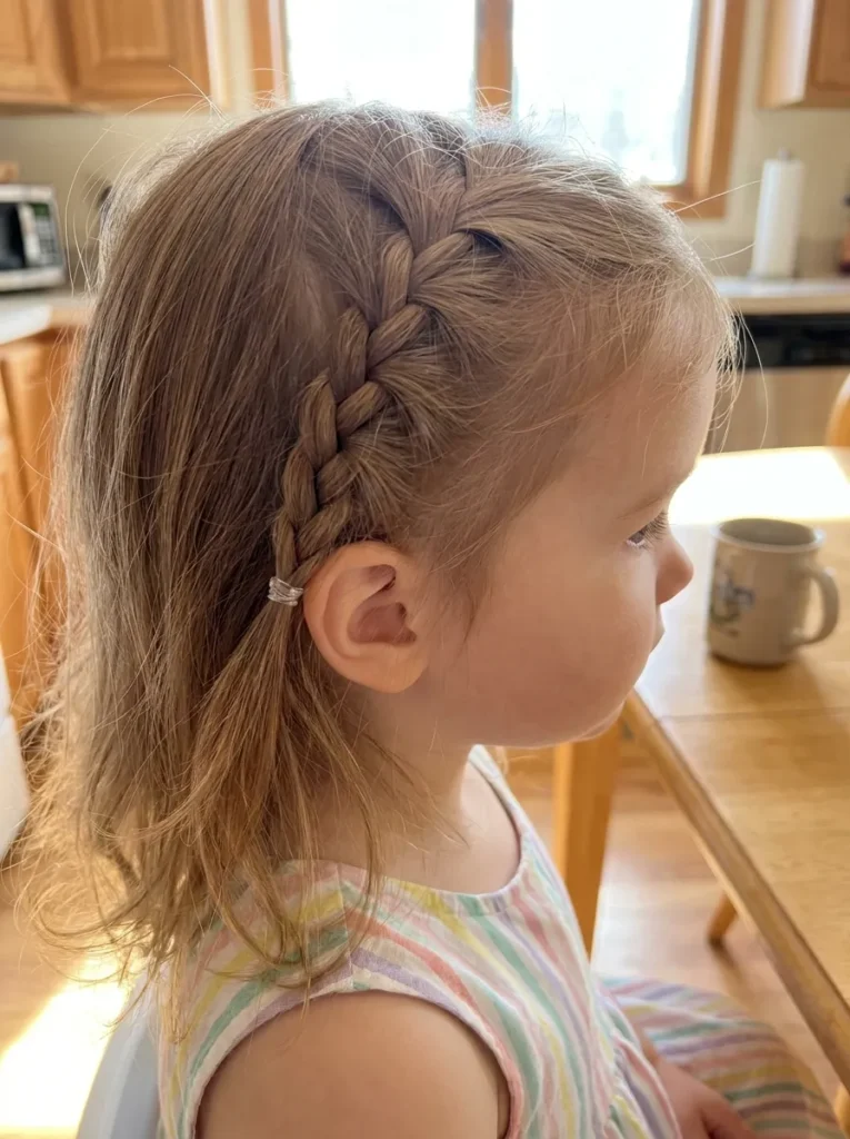 Visual Idea — A Side View Shows A Fine Visual Idea — A Side View Shows A Fine — Winter Hairstyles for School