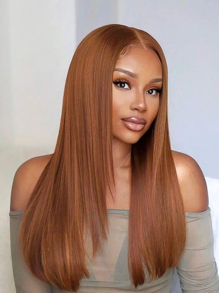 Warm Medium Brown With Golden Glow Warm Medium Brown With Golden Glow — Fall to Winter Hair Colors