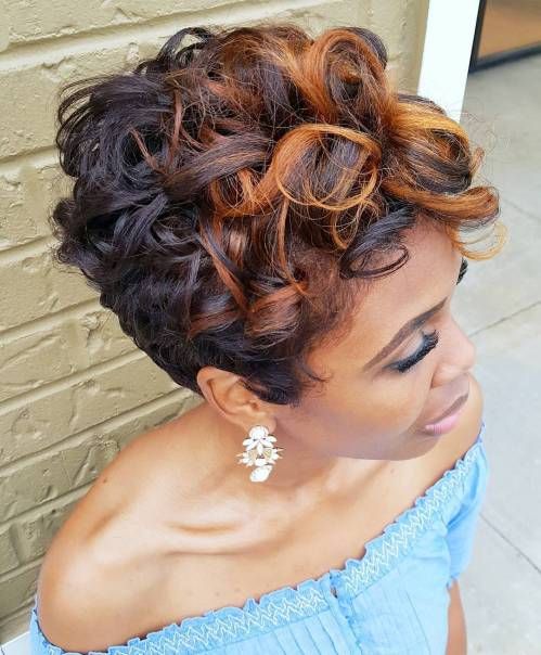 Textured Ash Blonde Pixie Cut — Winter Hairstyles for Black Women