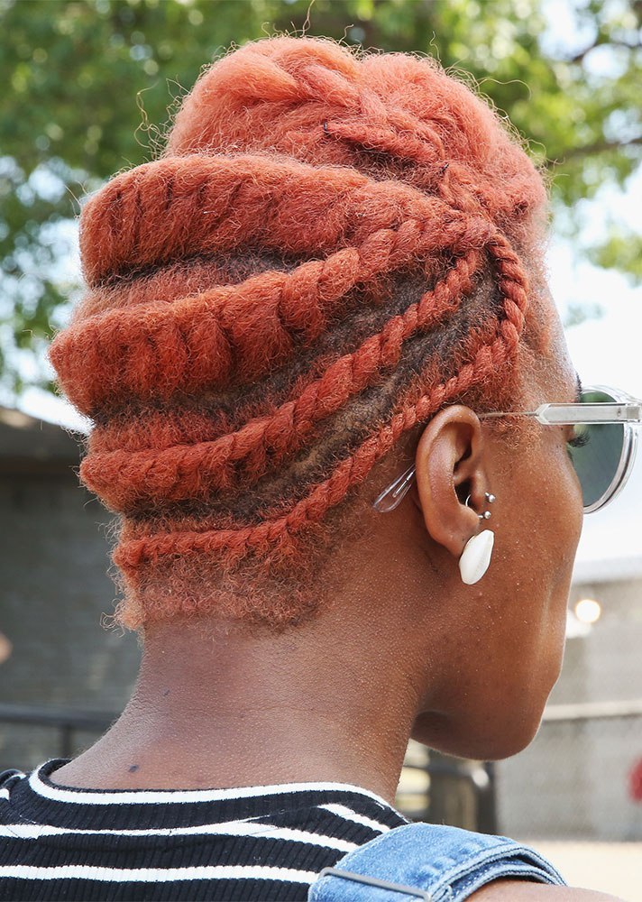 Ear Visual Idea Ear Visual Idea — Winter Natural Hairstyles