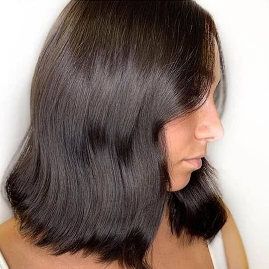 Chin Visual Idea Chin Visual Idea — Dark Chocolate Brown Hair