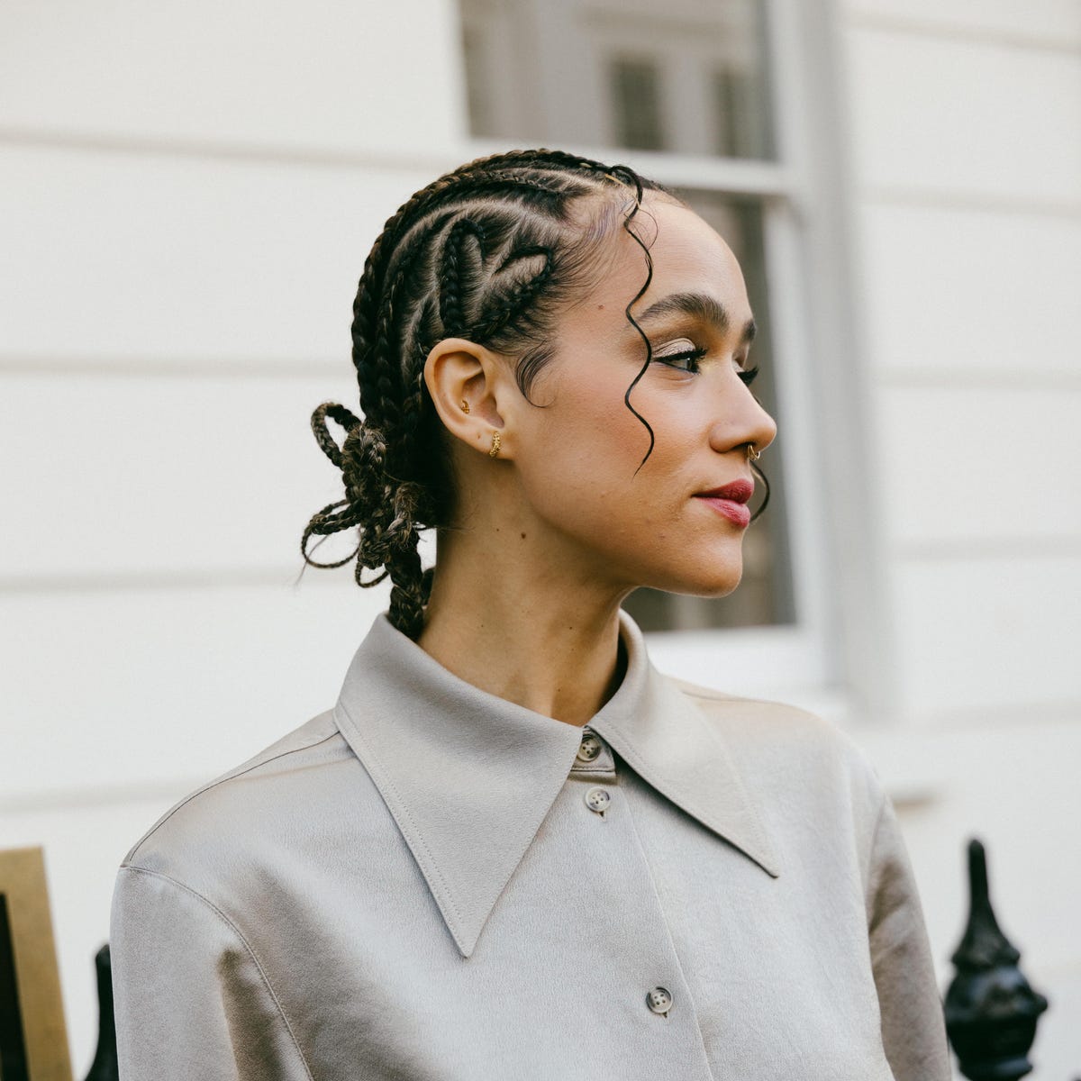 Wavy Braided Updo — Winter Protective Hairstyles