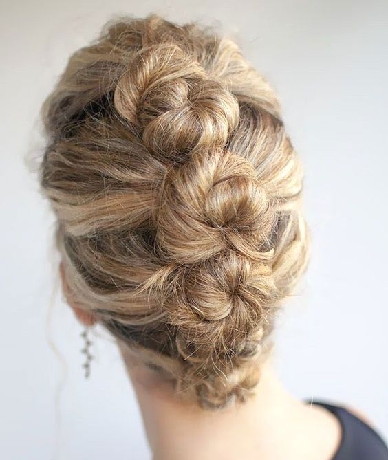 Visual Idea — Winter Bun Hairstyles