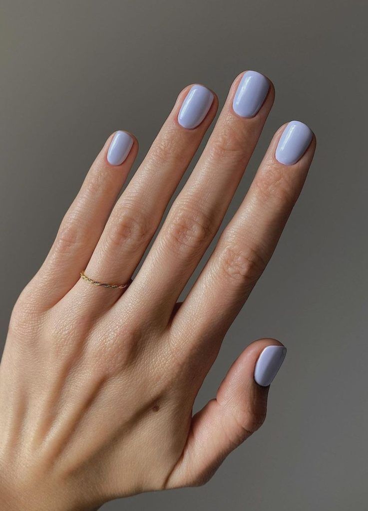 Satin Matte Visual Idea — Winter Nail Colors for Pale Skin