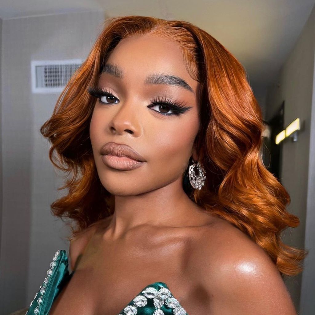 Vibrant Copper Red Waves for Winter — Winter Hair Colors for Black Women