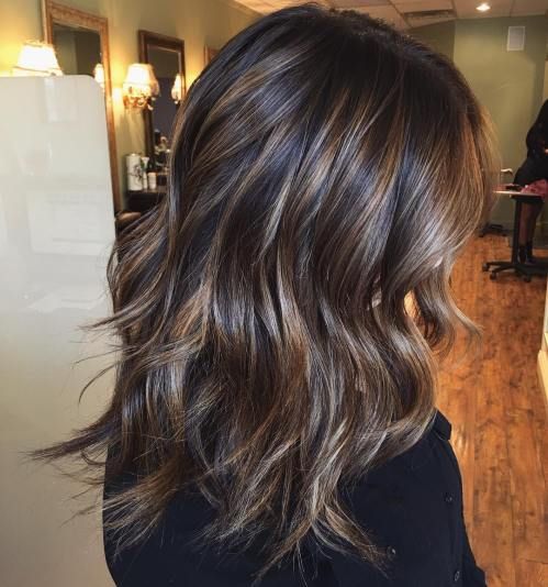 Visual Idea — Medium Density Dark Chocolate Brown Hair