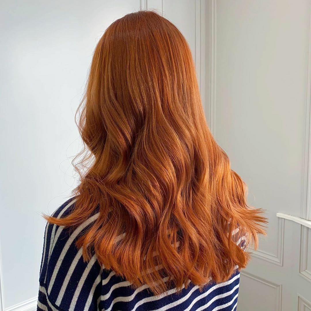 Rich Copper Visual Idea Rich Copper Visual Idea — Winter Hair Colors for Redheads