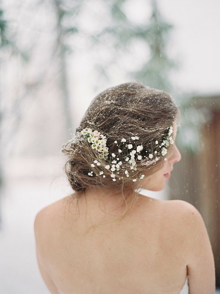 Dark Brown Visual Idea — Winter Updos