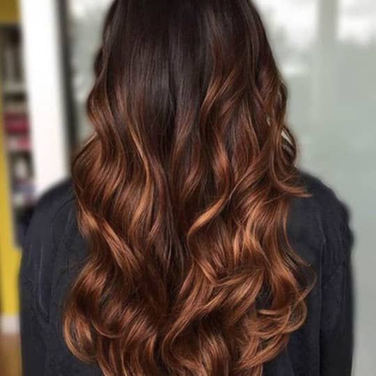 Mid-Back Visual Idea Mid-Back Visual Idea — Chestnut Brown Hair