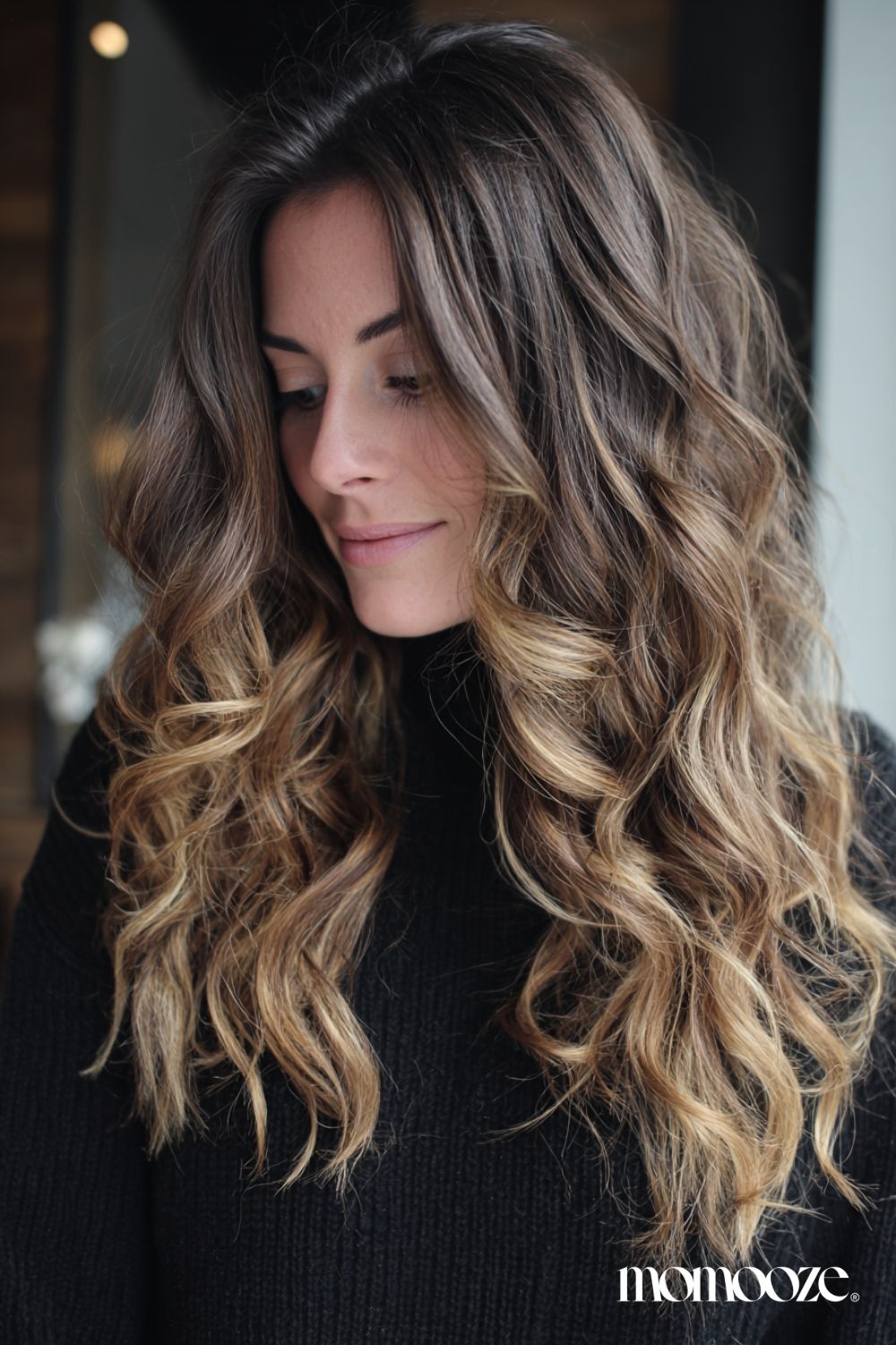 Front View Visual Idea — Winter Brown Hair Colors