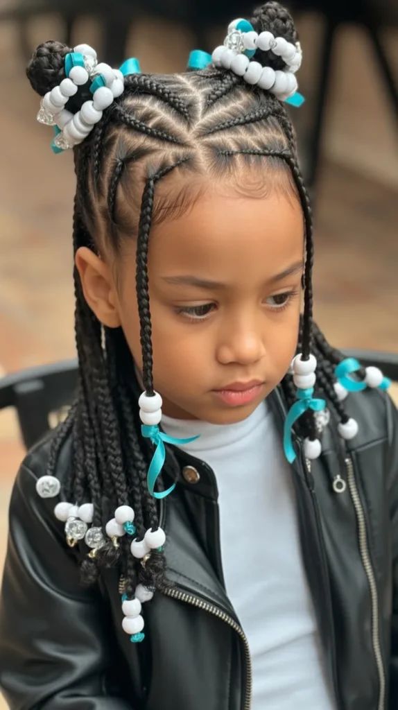Visual Idea — Winter Hairstyles for Kids