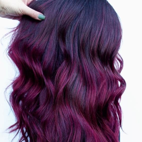 Burgundy Balayage Transition Burgundy Balayage Transition — Burgundy Hair Color