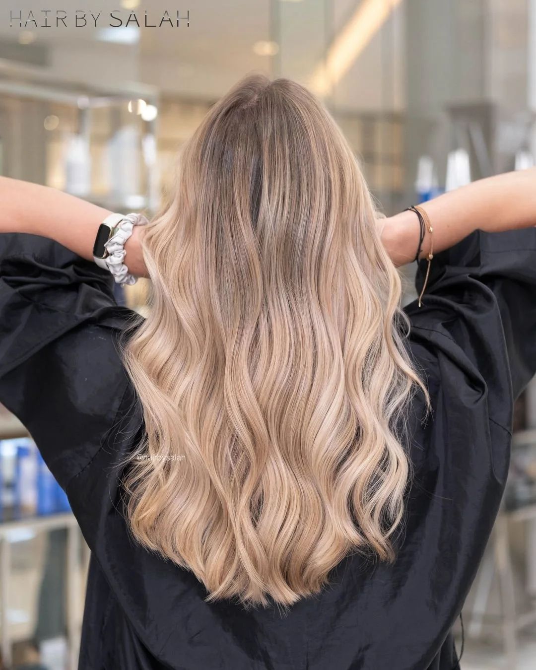Honey Blonde Balayage Visual Idea — Low Maintenance Winter Hair Colors